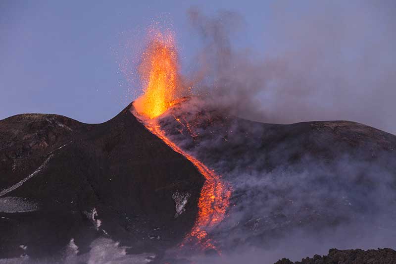 Mt Etna Eruption