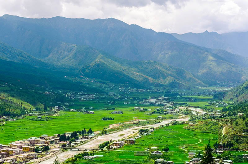 Paro Valley, Bhutan