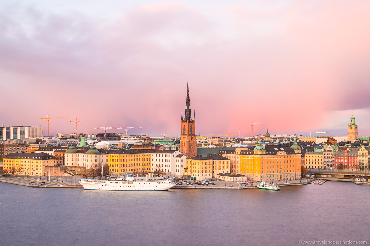 Canon 6D Mark II - Example Image - Sunset Stockholm