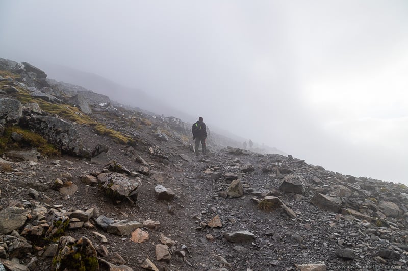 Foggy Misty Walks on Ben Nevis