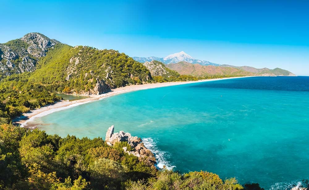 Olympos beach, Turkey