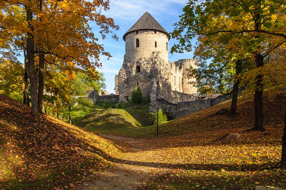 Château et parc de Cesis