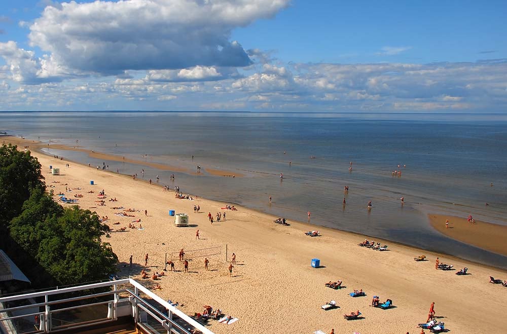 Plage de Jurmala