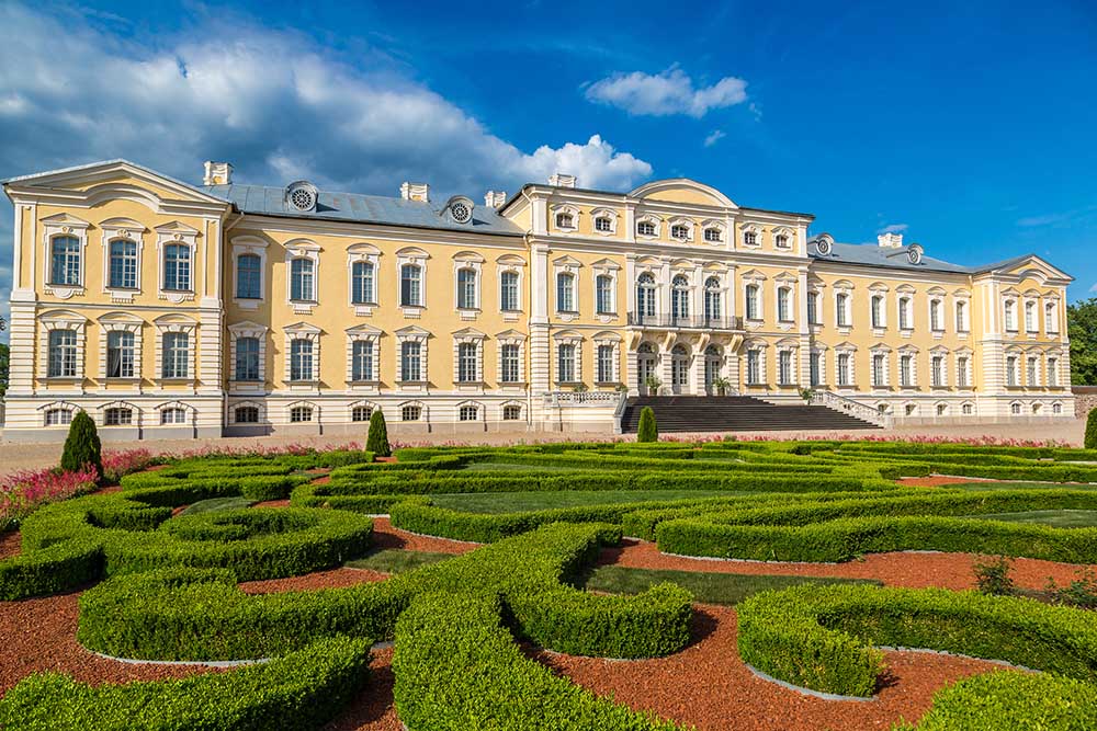 Palais et jardins de Rundale