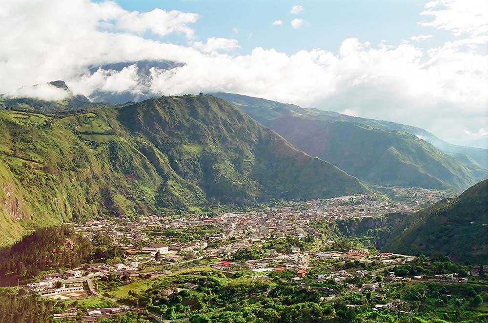 Banos in Ecuador