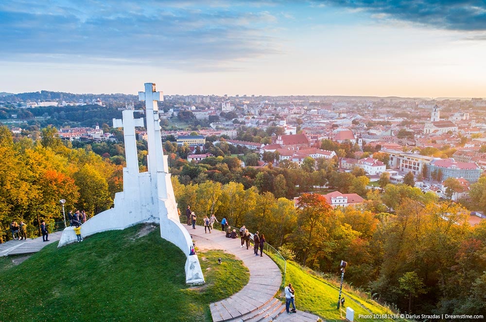 Beautiful places in Lithuania - Vilnius