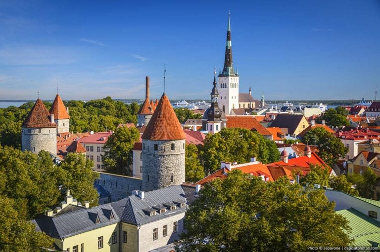 Tallinn old town, Estonia