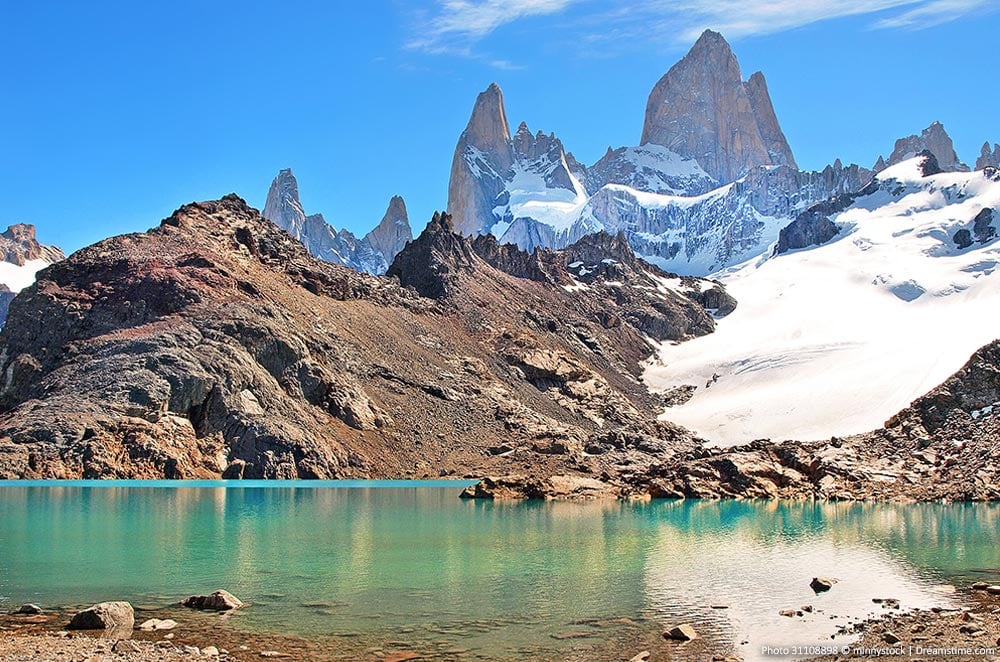 Beautiful landscapes of Los Glaciares National Park