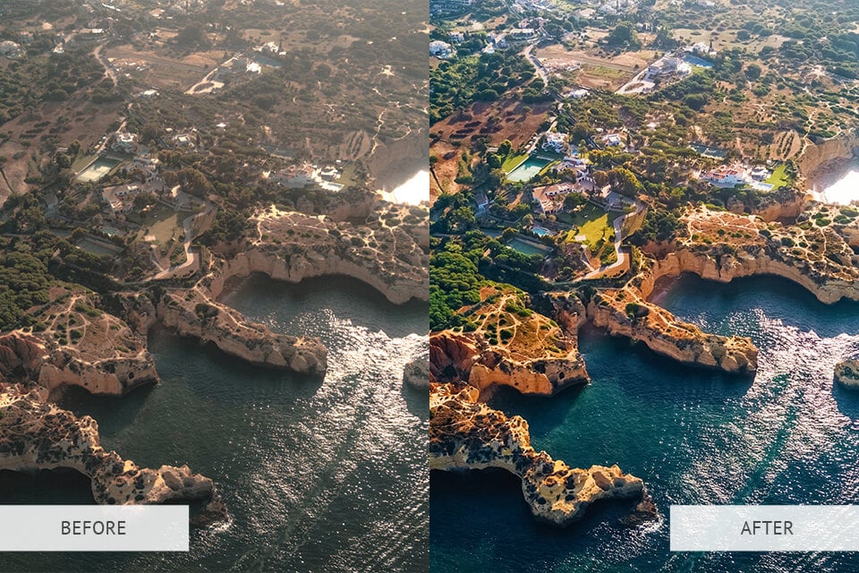 Example of Colourful Photoshop Actions Package