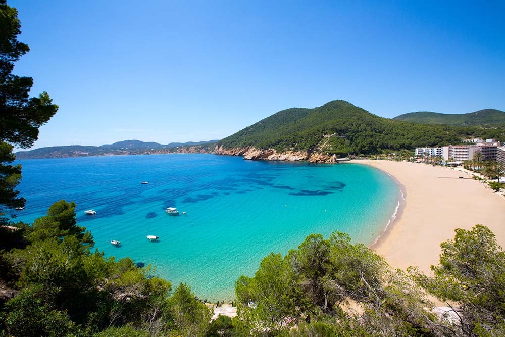 Beach in Ibiza