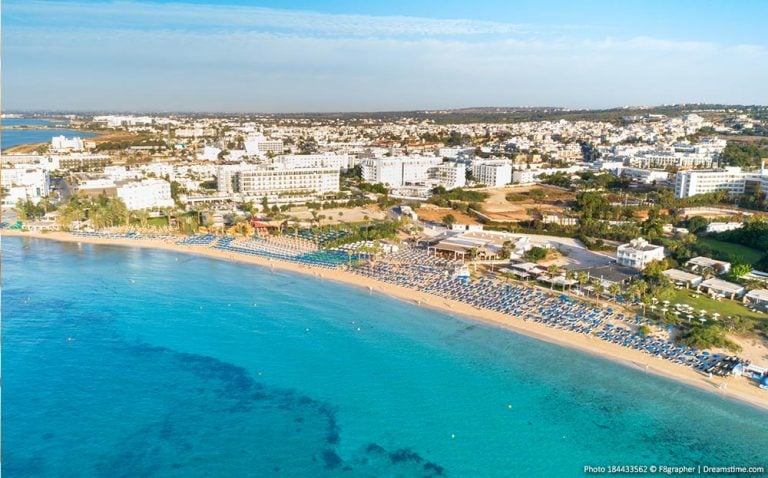 Beaches and coast of Cyprus