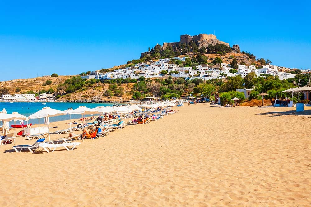 Beaches in Rhodes