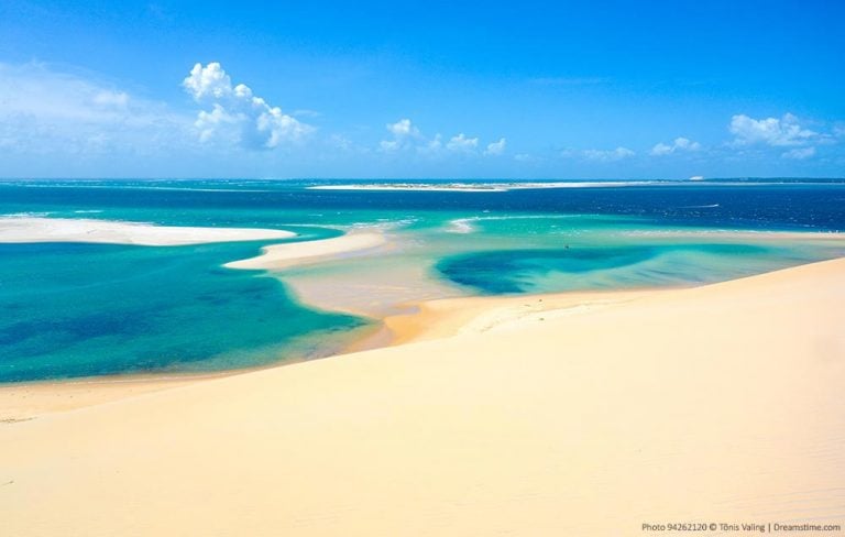 Bazaruto beach in Mozambique
