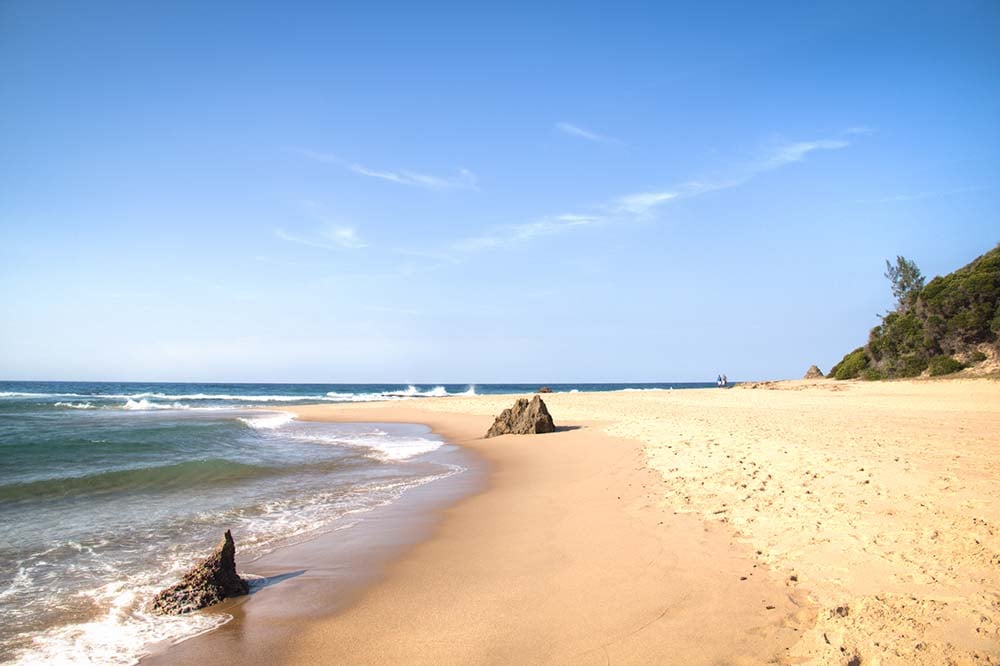Ponta do Ouro beach