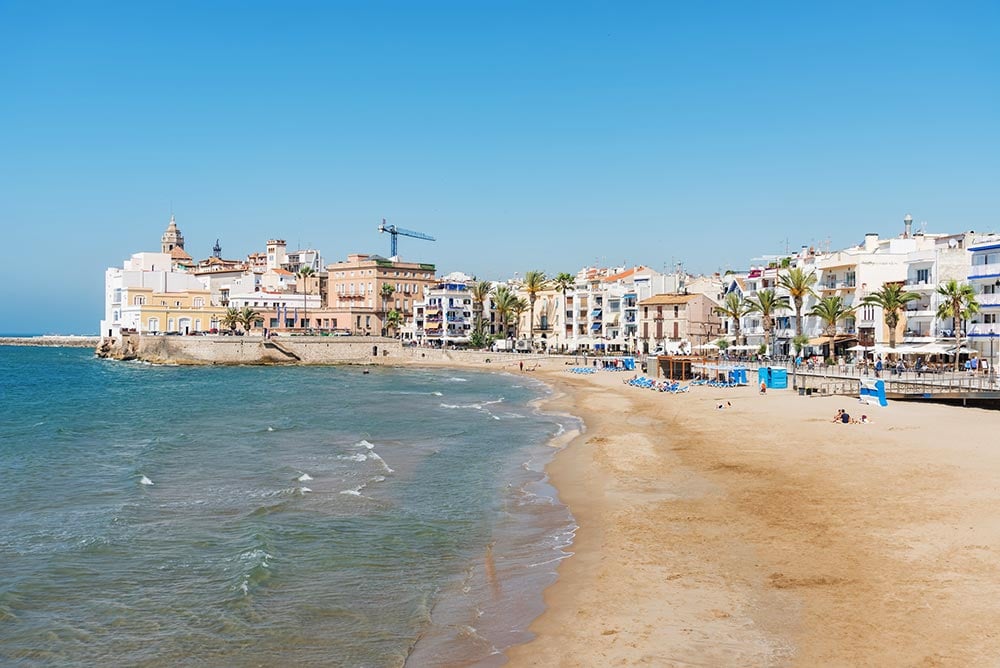 Stiges beach, Spain