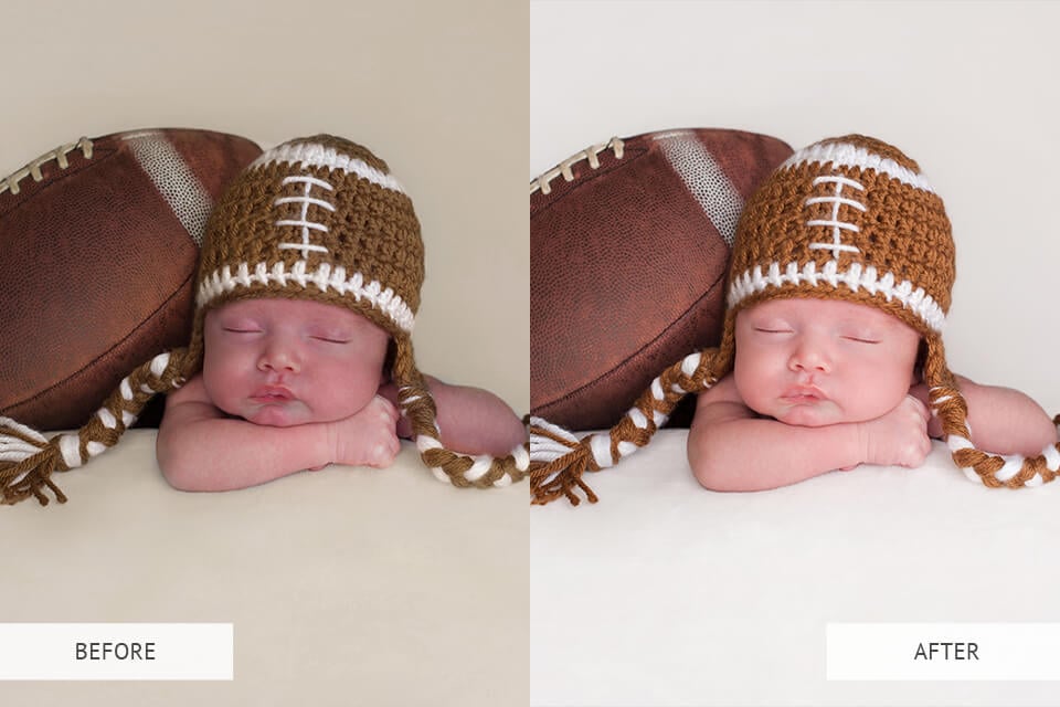 Newborn presets example