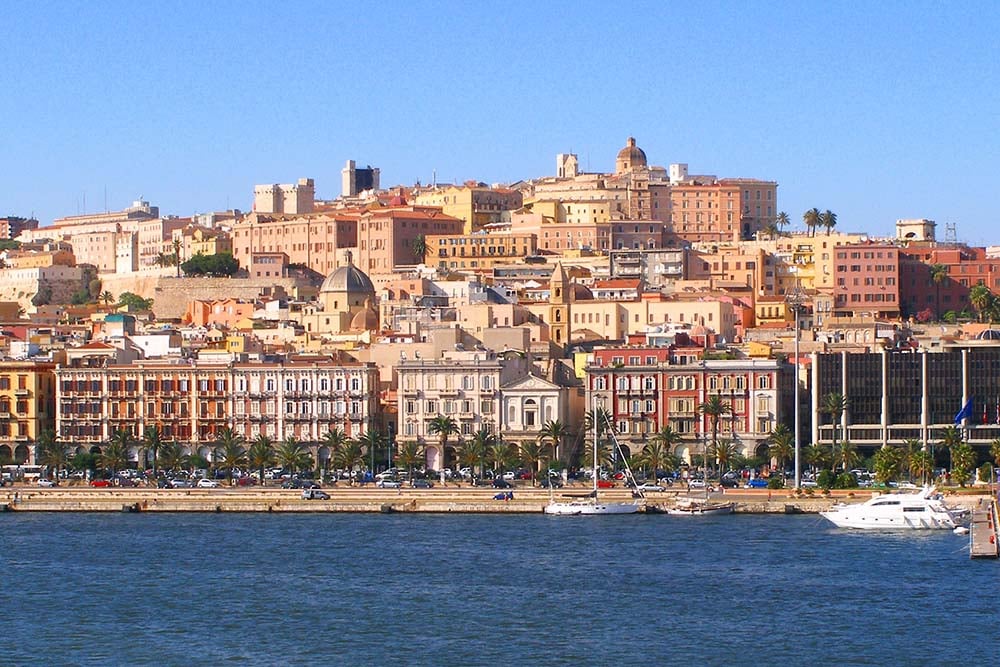 Cagliari in Sardinia
