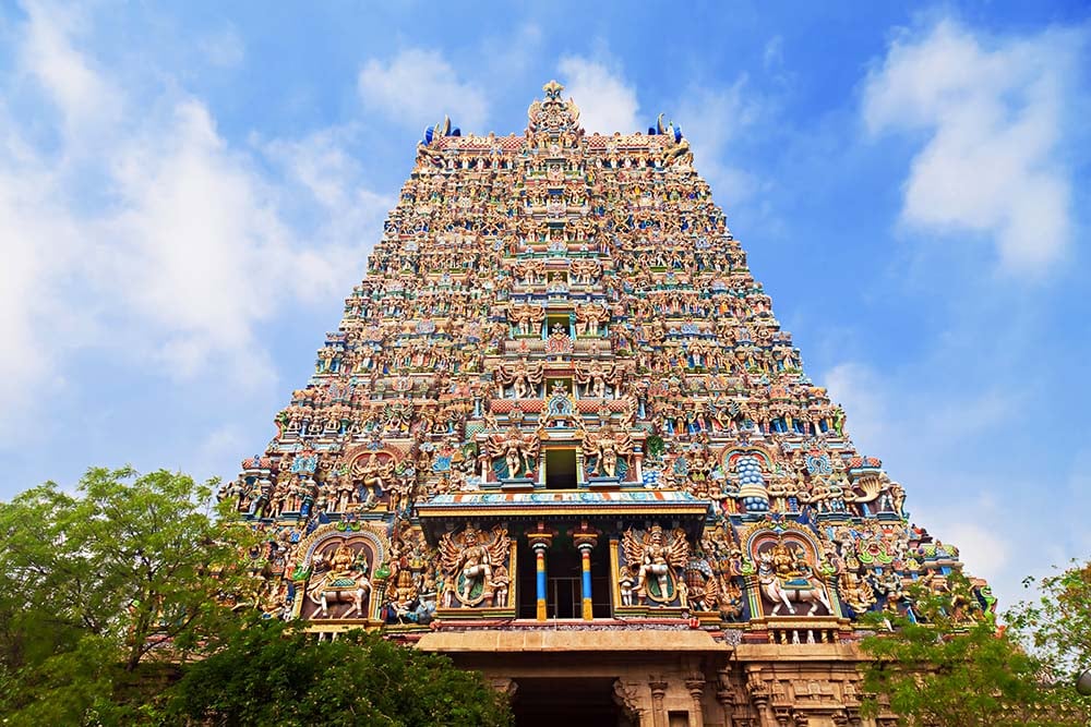 Meenakshi Temple in Madurai