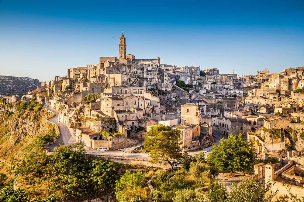 Matera at sunrise