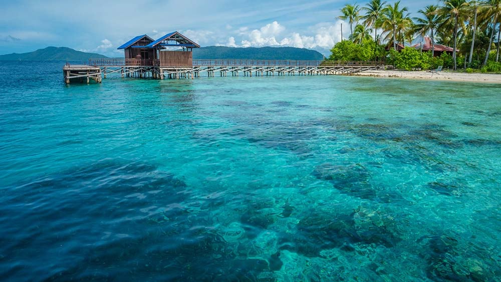 Pulau Arborek in Indonesia