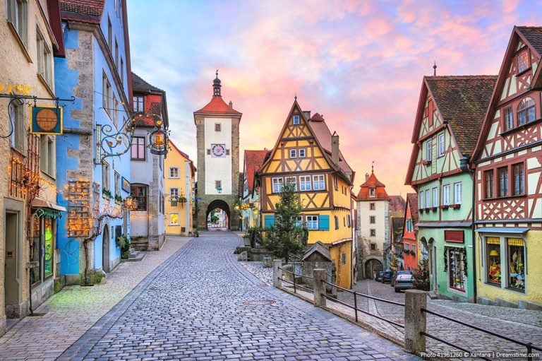 Towns in Germany - Rothenburg ob der Tauber