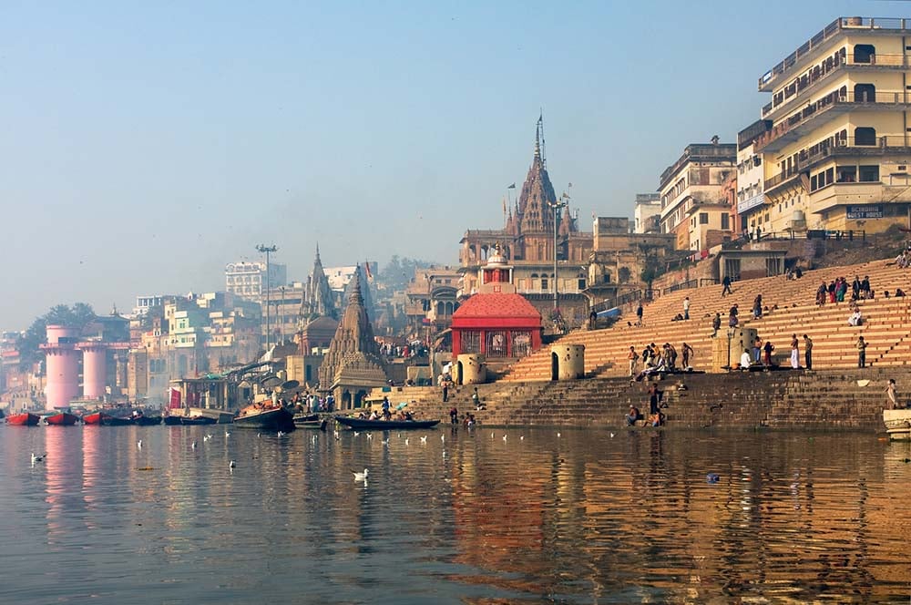 Varanasi along the Ganges