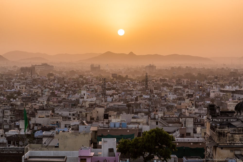 Cities in India - Udaipur at sunrise