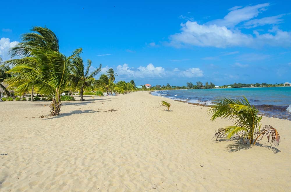 Placencia beaches in Belize