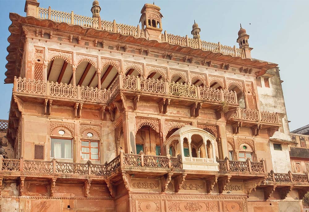 The exterior of Ramnagar Fort