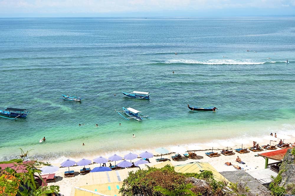 Views of Thomas Beach in Indonesia