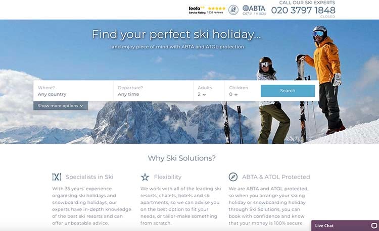 ski tour operators uk