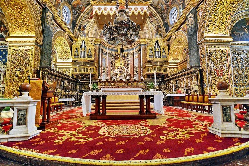 St John’s Co-Cathedral interior