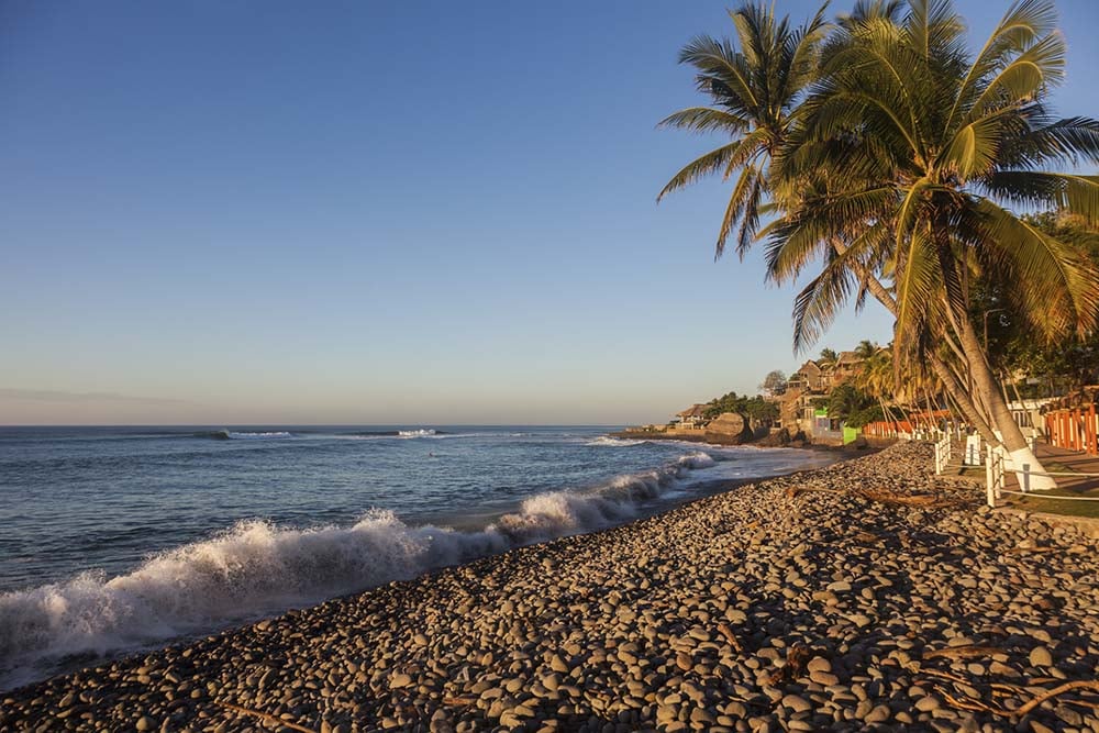 Beach at El Tunco