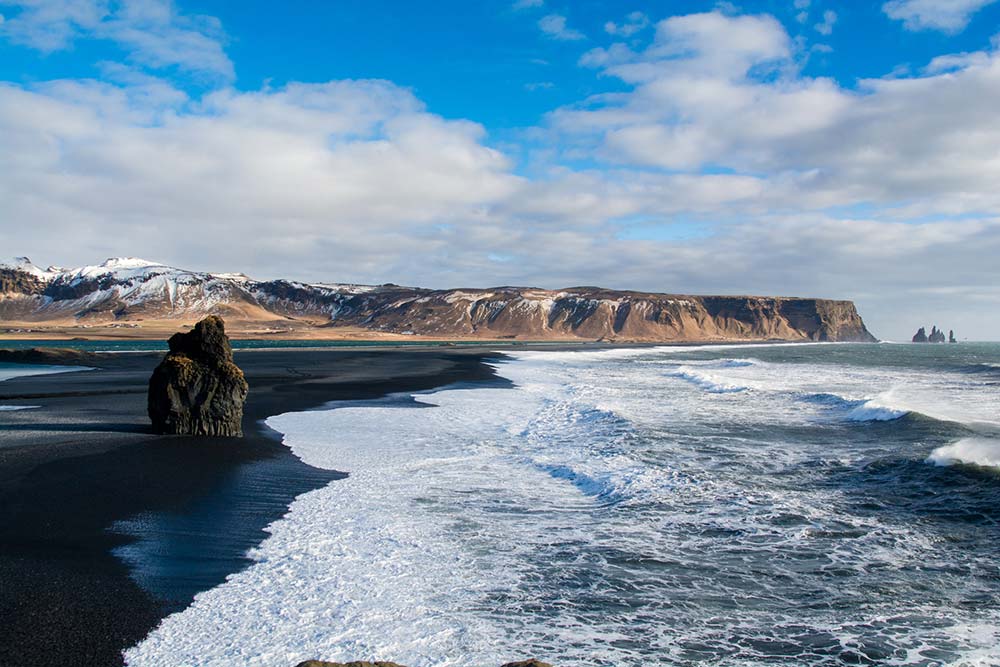 Reynisfjara black sand beach