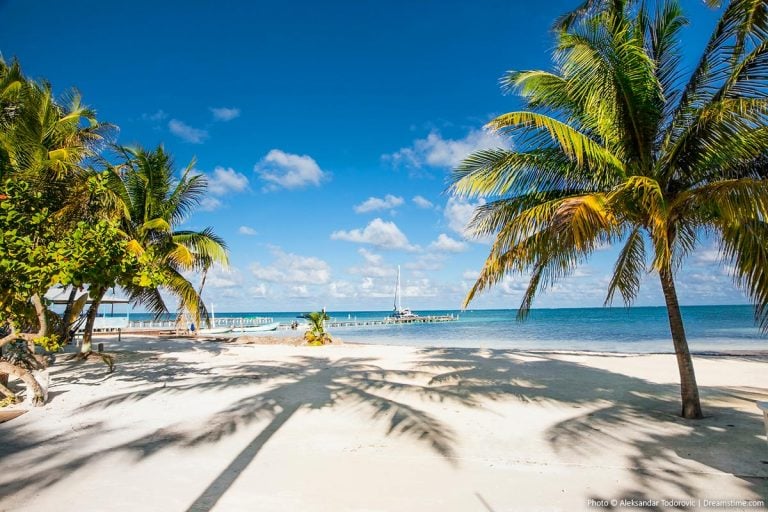 Central America - Belize Beach