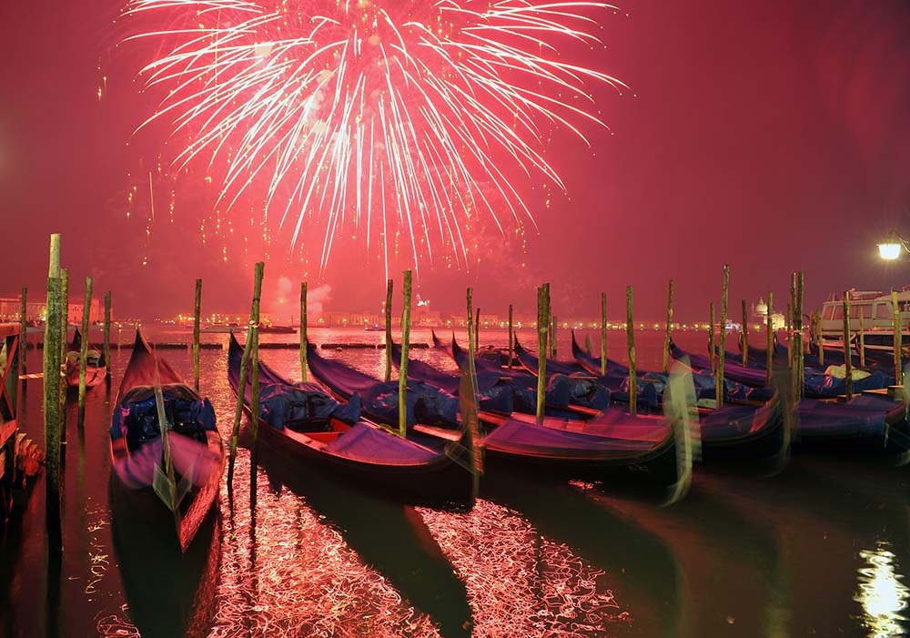 Fireworks in Venice