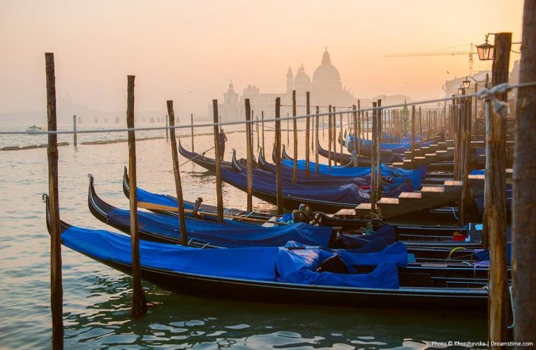 Venice at sunset