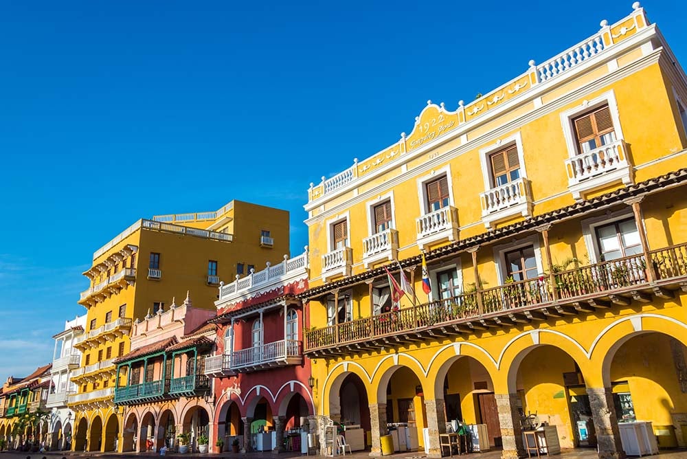 Streets in Cartagena