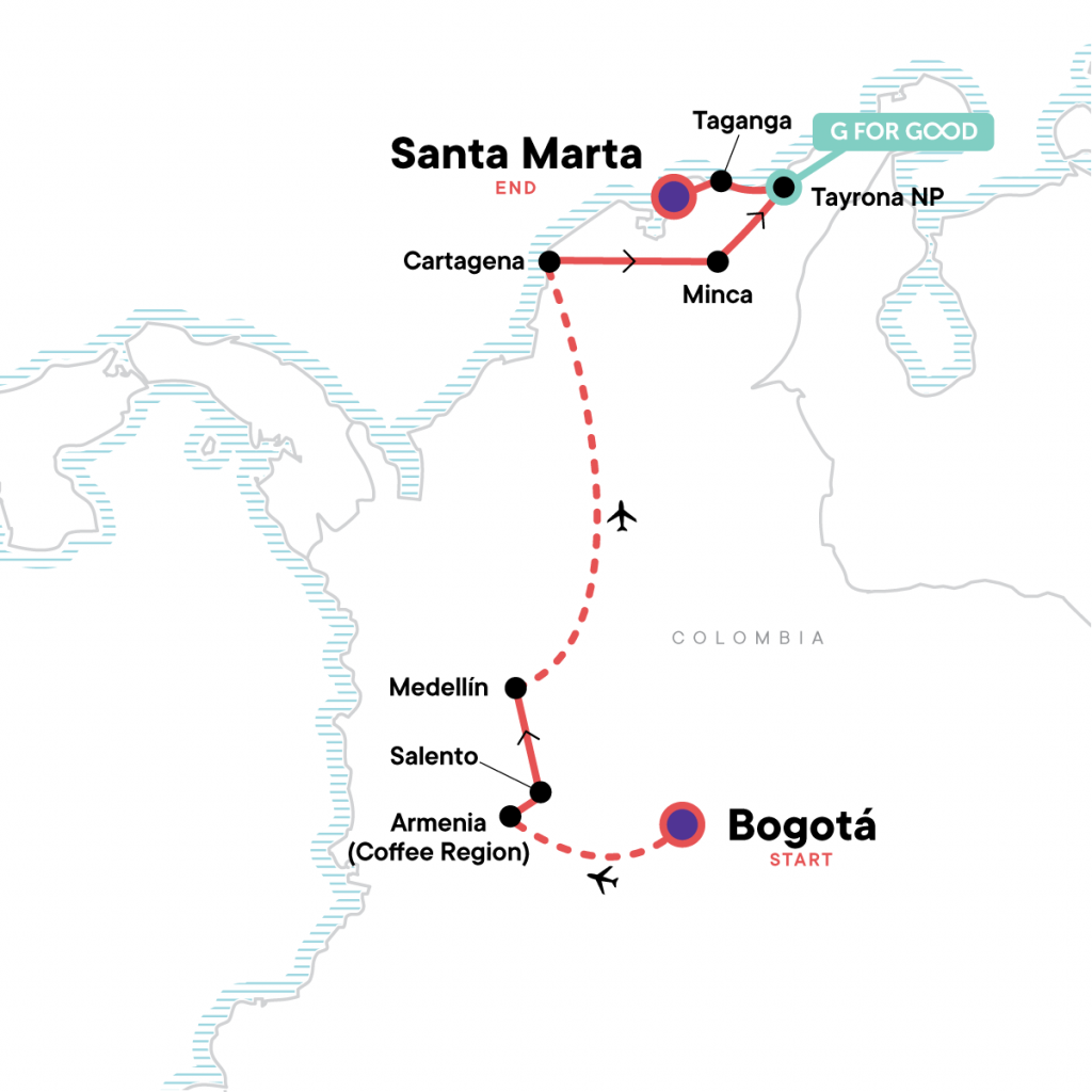 Colombia Tour Example