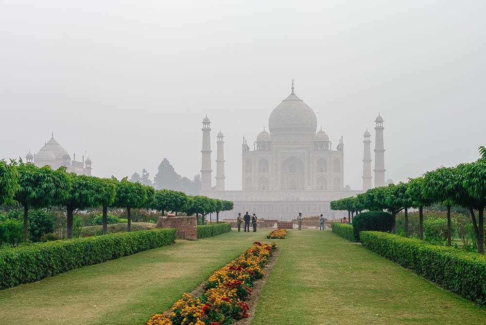 Taj Mahal from Mehtab Bagh