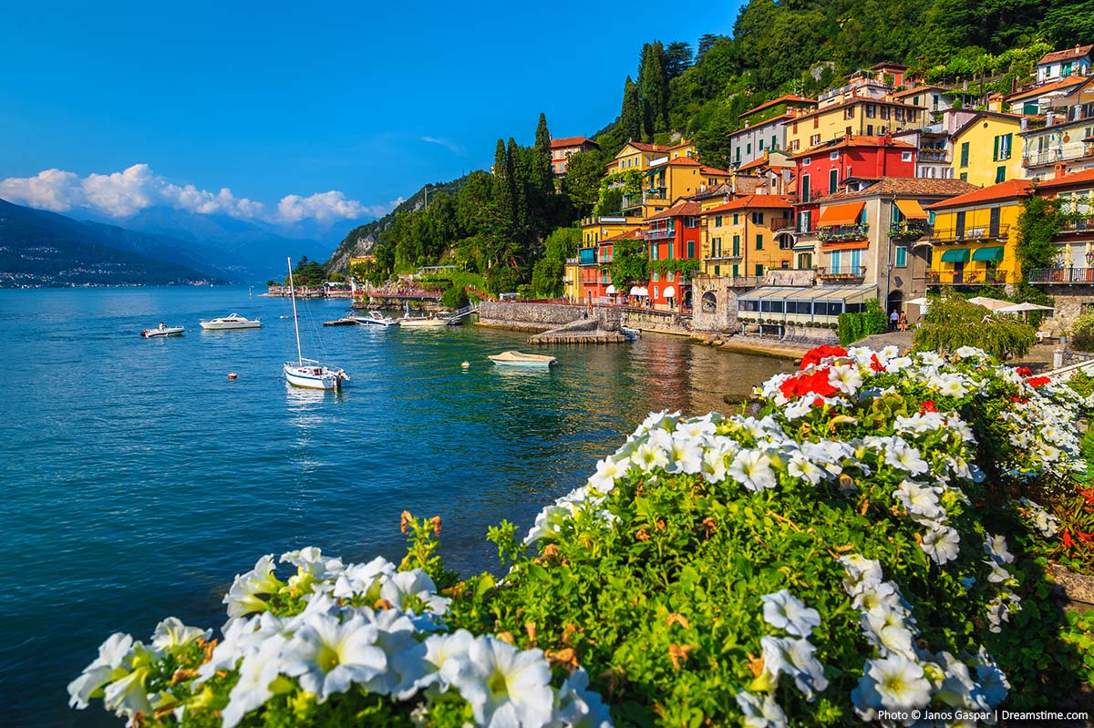 High views of Lake Como