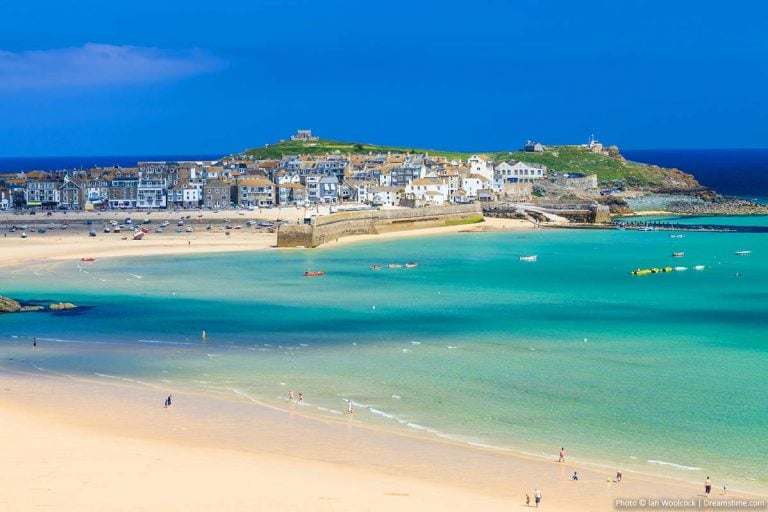 English Coast - Cornwall beach