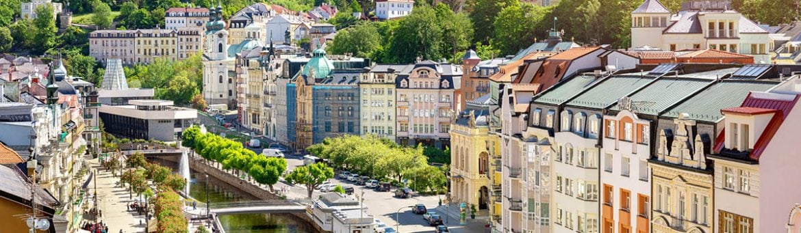 Karlovy Vary skyline