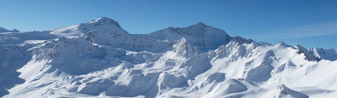 Mountains in Tignes