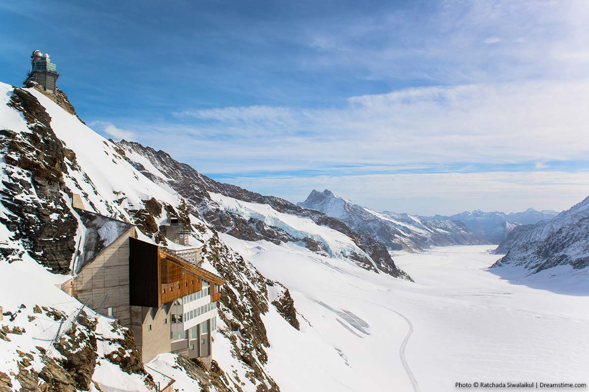 Jungfraujoch in Switzerland