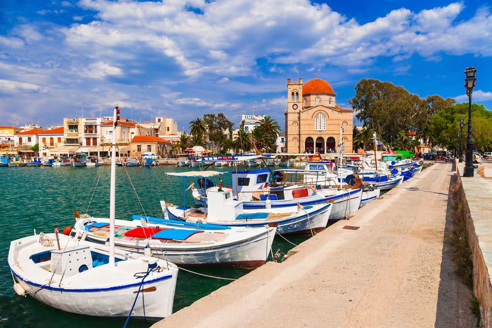 Aegina in Greece