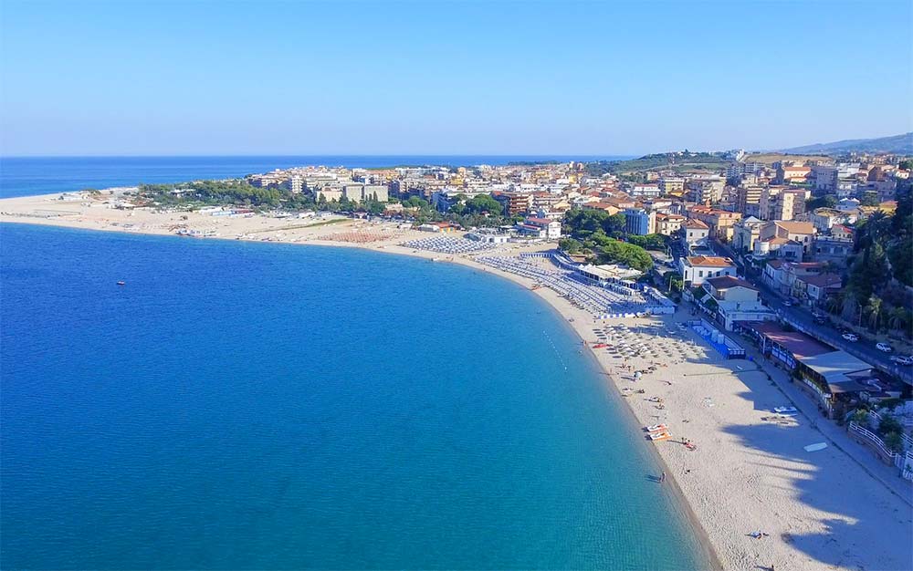 Soverato coastline