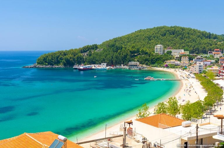 Albanian Riviera in the Balkans