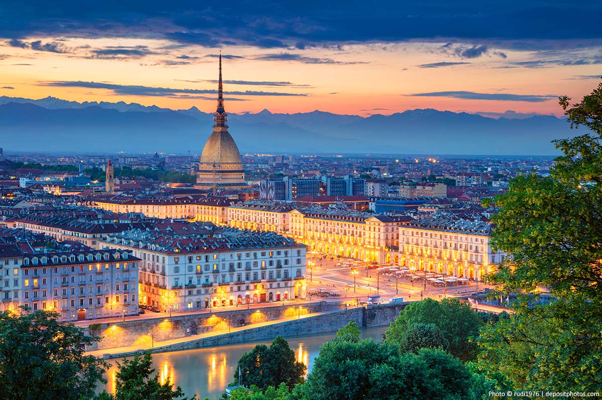 Turin skyline