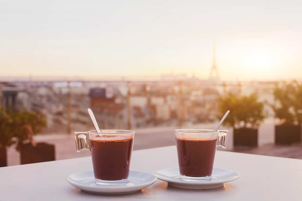 Hot Chocolate in Paris